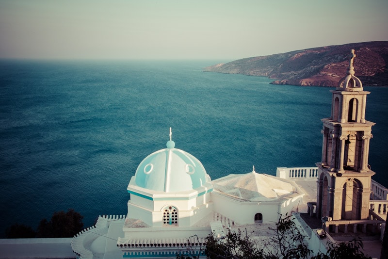 View from the castle of Astypalaia