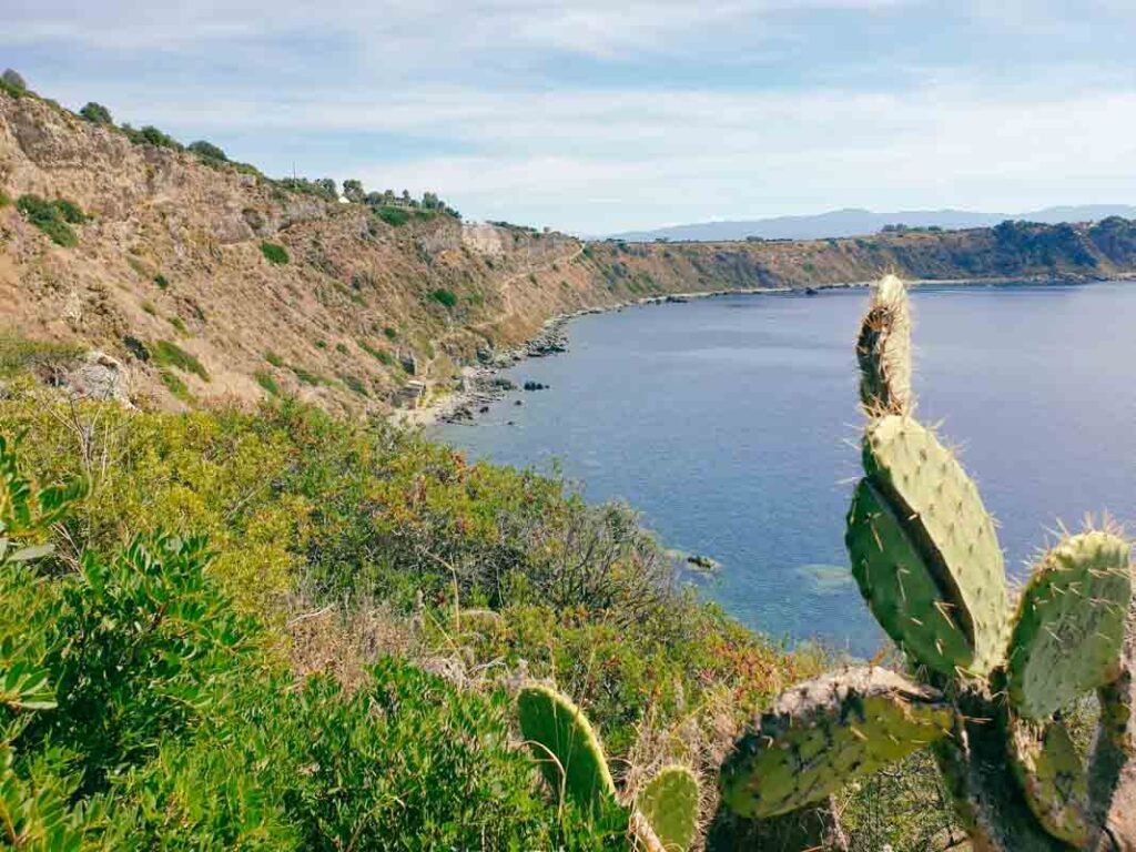 Spaziergang zum Venusbecken in Capo Milazzo