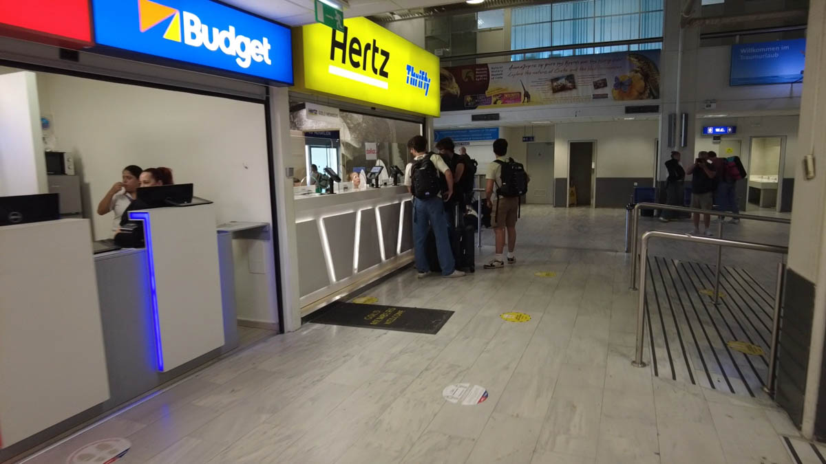 Renting a car in Athens